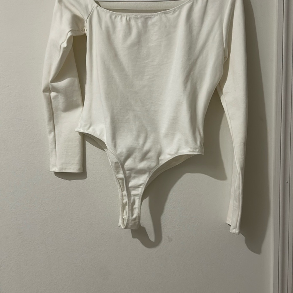 Kids Cream One Piece Bodysuit